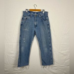 Vintage Wrangler Distressed Denim Jeans Sz 32